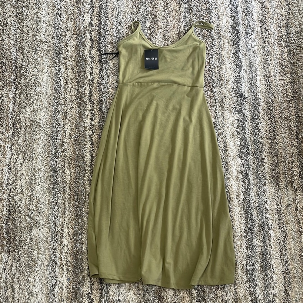 Forever 21 Dress. Size Small. Olive